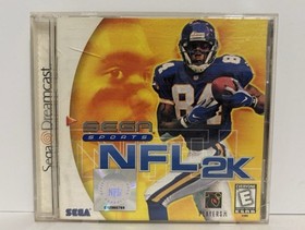 NFL 2K - Dreamcast Game- CIB / Clean Disc! Free Shipping