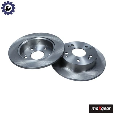 2x BRAKE DISC 19-2499 FOR HONDA INTEGRA CIVIC/VII/Hatchback D17Z2/D17A6 1.7L - Image 1 of 4
