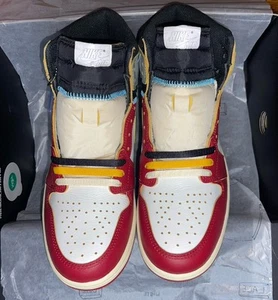 Union LA x Air Jordan 1 Retro OG Größe 9,5 Herren Chicago Shadow Varsity rot/schwarz - Bild 1 von 5