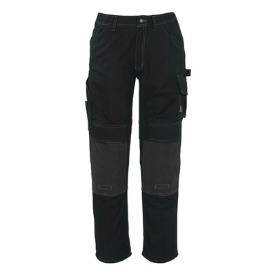 Mascot Lerida Work Trousers  Kneepad-Pockets 05079-010 Black Mens 42x34 - Image 1 of 4