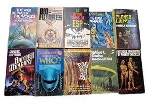 SCIENCE-FICTION FANTASY MENGE 10 TASCHENBÜCHER Vintage MEHRERE AUTOREN - Bild 1 von 4