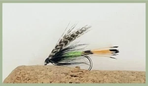 Barbless Teal & Green Wet Trout Flies, 3 Pack, Choice of Sizes, Fishing Flies - Picture 1 of 1