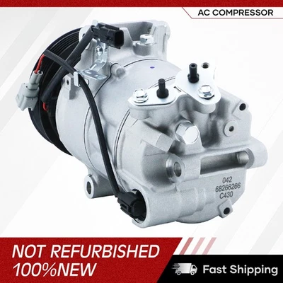 AC Compressor Fits 2013-2017 Sentra 2018 Nissan Rogue 2017-18 Rogue Sport - Image 1 of 4