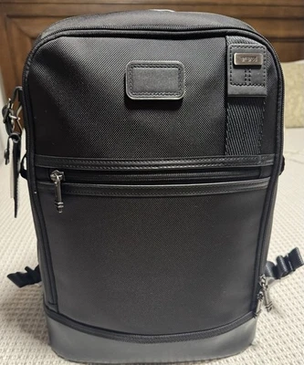 NUEVA Mochila Tumi Radar, Negra - 16” Nailon Balístico y Cuero Mochila para Laptop Foto 1 de 4