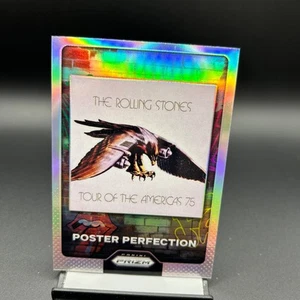 2025 Panini Prizm Rolling Stones #11 Poster Perfection Silver Prizm - Bild 1 von 2