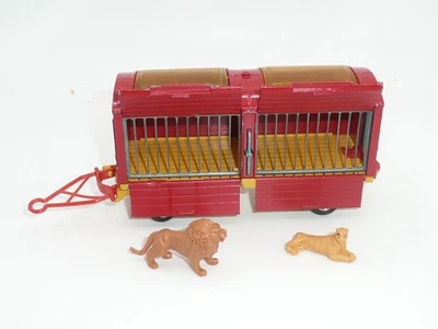 Corgi 1123 Chipperfields Zirkus Tierkäfig mit Löwen *original* - Bild 1 von 4