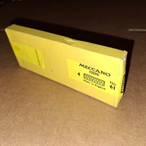 #61*UNUSED*4 PCS IN *FACTORY SEALED*TRADE BOX MEDIUM GREEN MECCANO WINDMILL SAIL - Picture 1 of 1