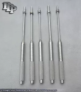 5 Sinus Lift Elevator Set STR. Dental Implant CONVEX - Picture 1 of 1