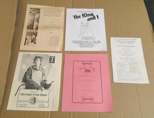 5 Portland Oregon Area Concert & Play Programs 1930's-2000's - Picture 1 of 1