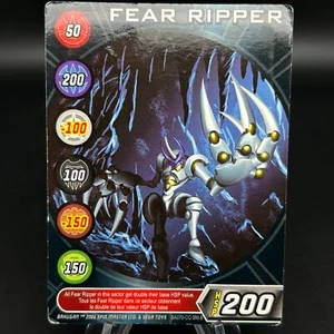 Bakugan FEAR RIPPER - HSP 200 - Metal Character Gate Card 2006 BA070-CC-SM-B - Picture 1 of 7