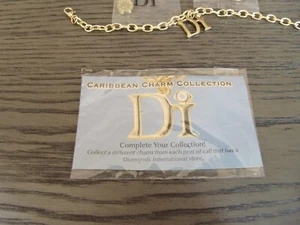 PULSERA DE COLECCIÓN DE DI DIAMONDs INTERNACIONAL CARIBBEAN CHARM + 5 DIJES - Imagen 1 de 3