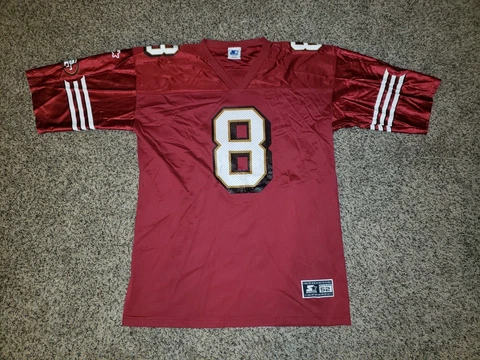 Steve Young San Francisco 49ers Starer Jersey Adult XL Size 52 Cover
