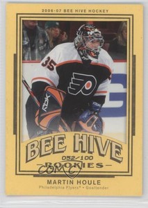 2006-07 Upper Deck Bee Hive Matte /100 Martin Houle #140 Rookie RC