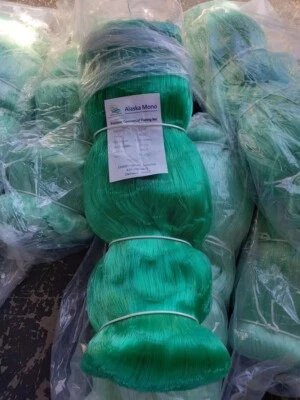 ALASKA MONO 4 1/2 inch 20 mesh (8ft deep) 665ft / Premium fishing net