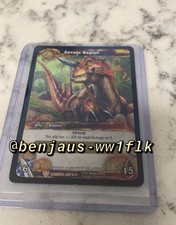 WOW World of Warcraft TCG Unscratched Loot Card SAVAGE RAPTOR - Ships Fast!!