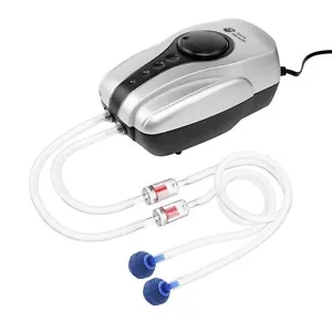 Aquarium Air Pump Fish Tank Bubbler Aerator, All-in-One Fish Tank Air Pump Ki... - Picture 1 of 7