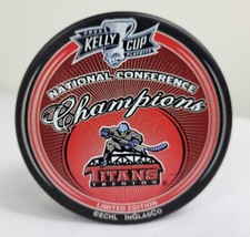 Trenton Titans Conference Champions 2005 Hockey Puck Official ECHL InGlasco.
