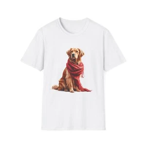 Valentines Day Dog Golden Retriever T-Shirt, Puppy Love Tee, Valentines Graphic - Picture 1 of 20