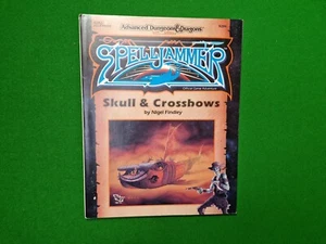 Advanced Dungeons Dragons Spelljammer Official Game Adventure Skulls & Crossbows - Picture 1 of 15