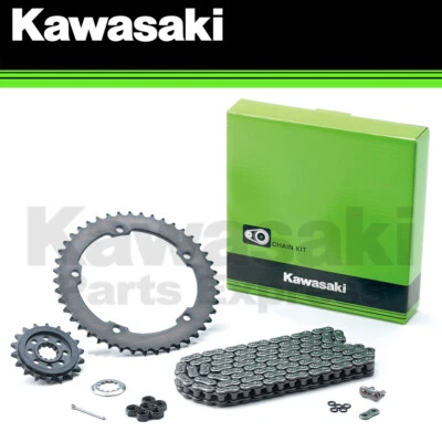 KIT DE CADENA DE TRANSMISIÓN ABS KAWASAKI Z900 / Z900 GENUINO 2017-2025 99996-5019 NUEVO Foto 1 de 4