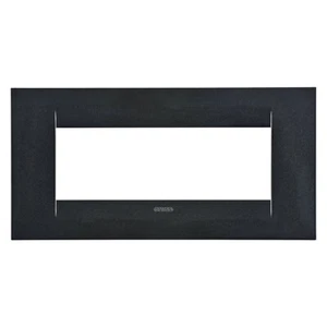 GEWISS GW 16406VA 6 SEATER PAINTED TECHNOPOLYMER GEO PLATE SLATE CHORUS - Picture 1 of 1