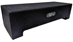 8" SUNDOWN DUAL DOWNFIRE SOUND MEKANIX Subwoofer Enclosure Box E SA U X MADE USA - Picture 1 of 9