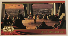 Star Wars Episode 1 Widevision Trading Card #56 Samuel L Jackson Jake Lloyd