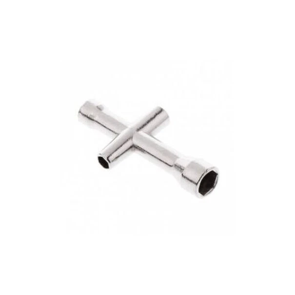 RC Hop Ups Small Cross Wrench Tool For Wheel Nuts (4, 5, 5.5 & 7mm) - Image 1 of 1