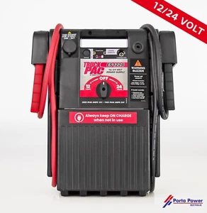 ES1224 Truck Pac 12/24v 3200A AGM Batteries Booster Jump Starter - Picture 1 of 6