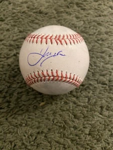 Trayce Thompson Signed Autographed Baseball Los Angeles Dodgers - Picture 1 of 1