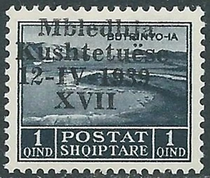 1939 ALBANIA ASSEMBLEA COSTITUENTE 1 Q MNH ** - RB42-3 - Imagen 1 de 1