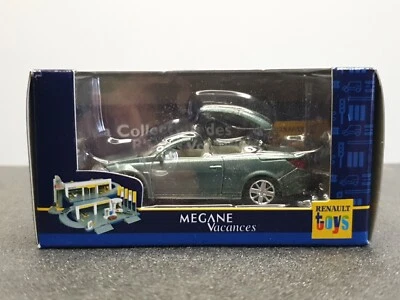 Norev Renault Toys Megane CC Vacances Vert métal 1/64 - Photo 1/4