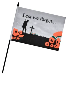 Damit wir Armee-Handflagge nicht vergessen (9" x 6") - Bild 1 von 3