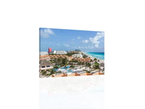 Cancun Beach - CANVAS or PRINT WALL ART - Picture 1 of 2