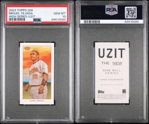 Miguel Tejada, High Series-Uzit - 2023 Topps 206 - PSA 10 GEM MT - Picture 1 of 1
