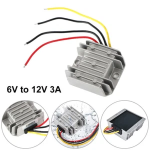 DC/DC Spannungswandler Ladegerät Converter Spannungsregler Modul 6V auf 3A 12V - Bild 1 von 12