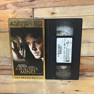 A Beautiful Mind VHS Tape Used Russell Crowe - Image 1 of 3