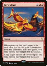 MTG Rare Fury Storm x 1 NM - Commander 2018
