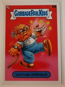 2021 Topps Garbage Pail Kids GPK Food Fight DENTURE DONALD Card #64b - Picture 1 of 1