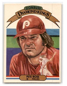 1982 Donruss Diamond Kings #1 Pete Rose Philadelphia Phillies 202488 - Picture 1 of 2