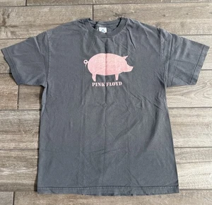 Camiseta Gráfica Rara De Colección PINK FLOYD PIG AAA Adulto Talla Grande Gris Manga Corta - Imagen 1 de 6