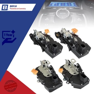 For 2007-2009 GMC Chevrolet Cadillac 4 Pcs Front + Rear Door Lock Actuators - Picture 1 of 8