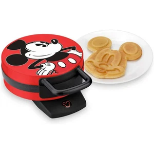 Nueva gofrera antiadherente Disney Mickey Mouse de 7,5 pulgadas - Imagen 1 de 7