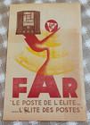 1935 ancien depliant publicitaire radio FAR poste de l