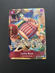 Lucky Roux TR OP11 A Fist of Divine Speed English IN HAND Fast Free Ship - Picture 1 of 2