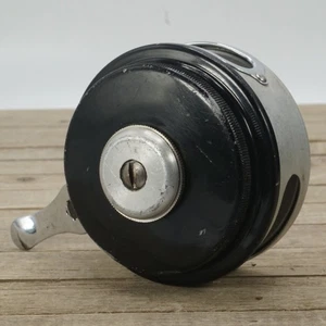 Vintage WOLVERINE Kalamazoo Tackle No 1695 Automatic Fly Fishing REEL GUC Works! - Picture 1 of 10