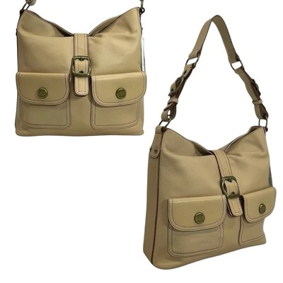 Vintage 00s ETIENNE AIGNER Leather Hobo Bag Handbag Satchel Tote Shoulder NWT - Image 1 of 4