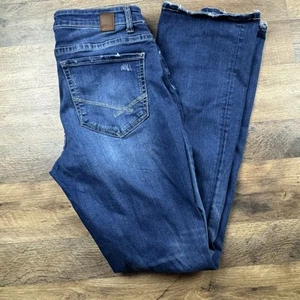 BKE Women’s Dark Wash Payton Denim Stretch Bootcut Jeans - 32x33.5 - Picture 1 of 8