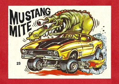 1971 奇怪杆 全明星 #23 福特 "Mustang Mite" 原始状况完好! — 第 1/2 张图片