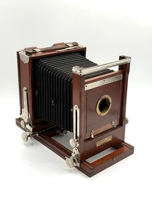 Vintage Korona View Large Format Field Camera w/ Original Tripod, Holders & Case - Image 1 of 4